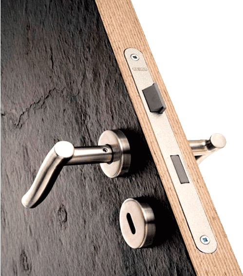 Flexx Slate Door - flexible stone veneers