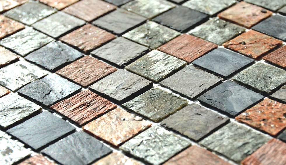 Flexx Slate Mosaic - flexible stone veneers