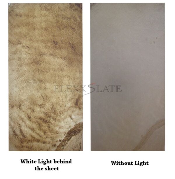 XL Desert Shores Translucent Stone Panel - FLEXX SLATE
