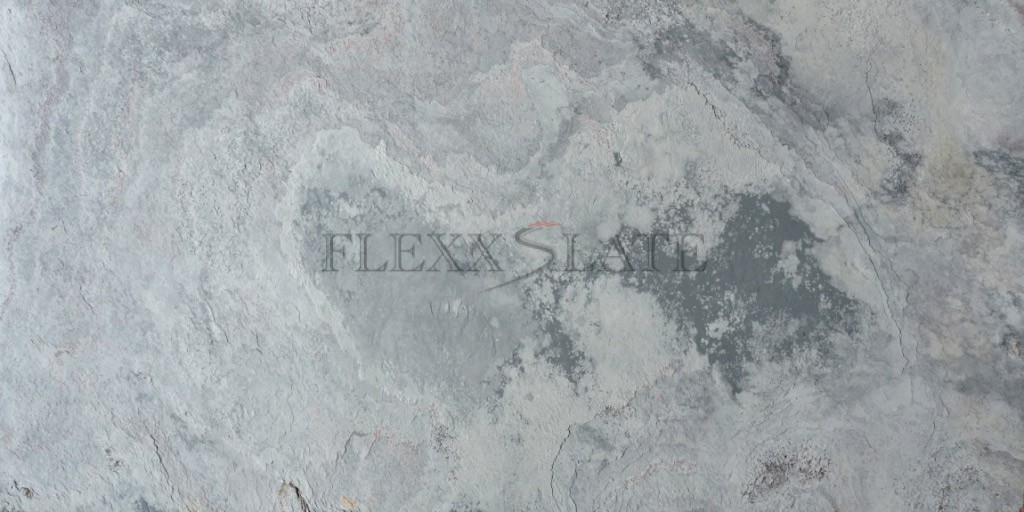 4’x8′ XL WHITE PEARL Classic Stone Panel FLEXX SLATE