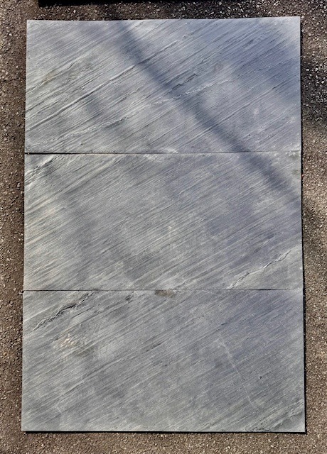 24″x48″ Left-Right BLACK SEA Classic Stone Panel FLEXX SLATE Minor Flaws