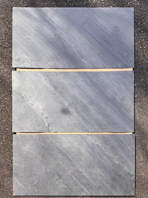 24″x48″ Right-Left BLACK SEA Classic Stone Panel FLEXX SLATE Minor Flaws